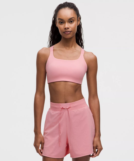 Lululemon Ultralu Square-Neck Workout Bra Sz 4
