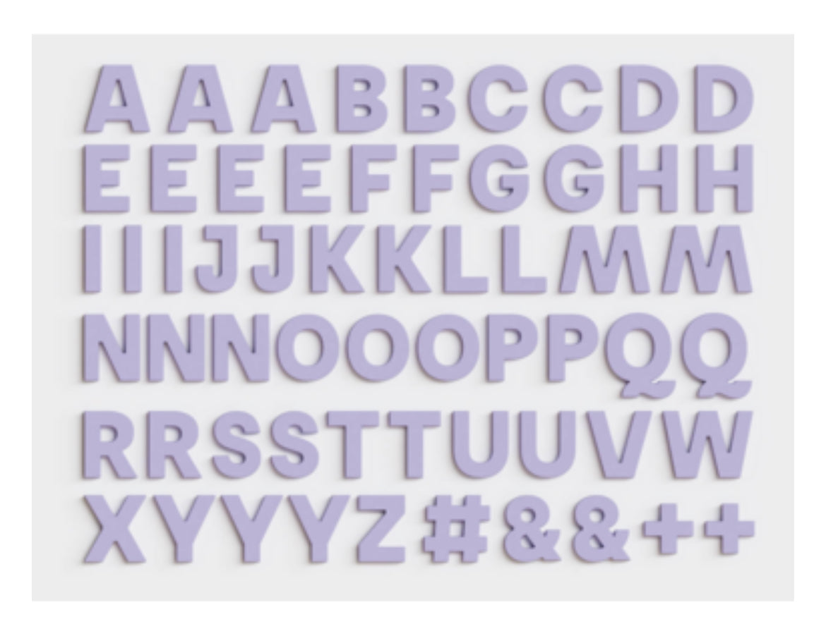 Wordbits Letters and Symbols