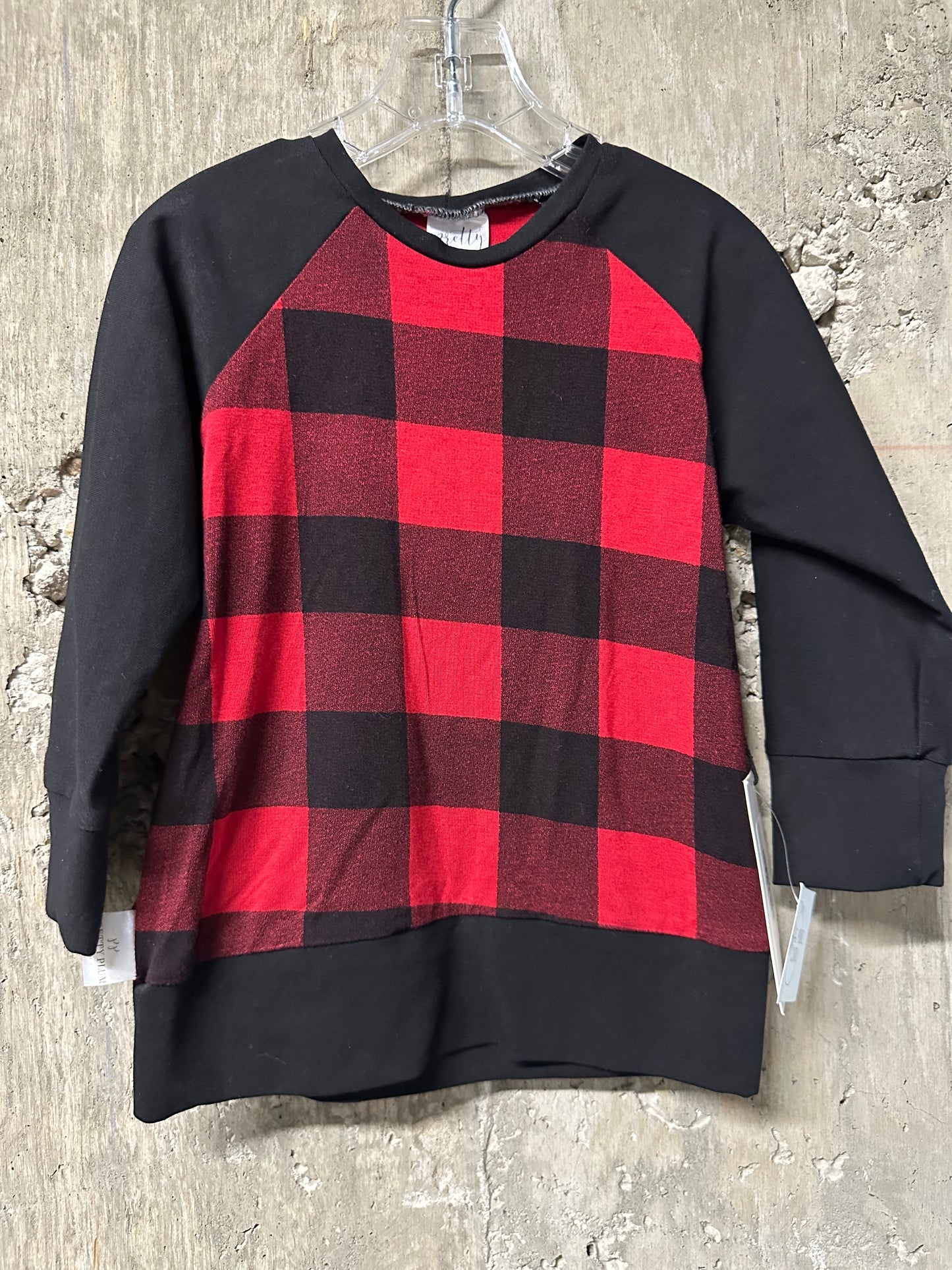 Buffalo Plaid Top Sz 18/24m NWT