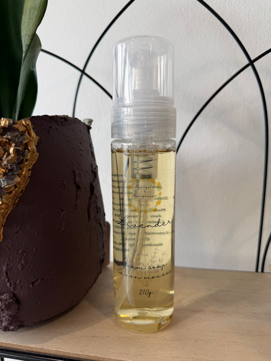 Marigold and Moonflower Lavender Foam Soap