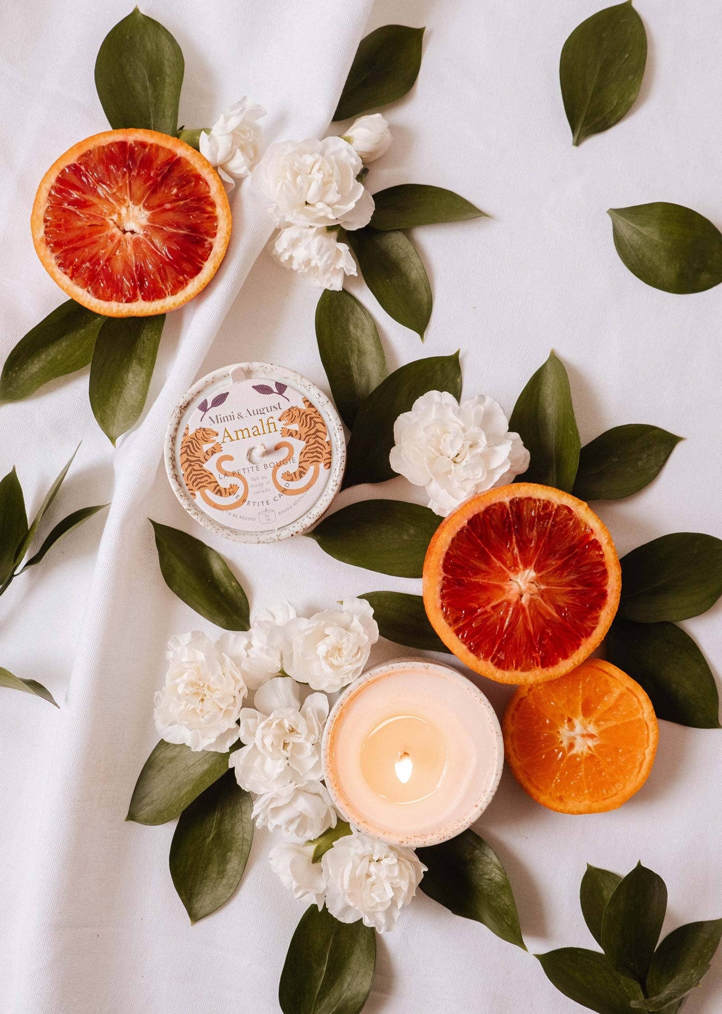 Mimi & August - Amalfi - Reusable candle - 3 oz: 3 oz