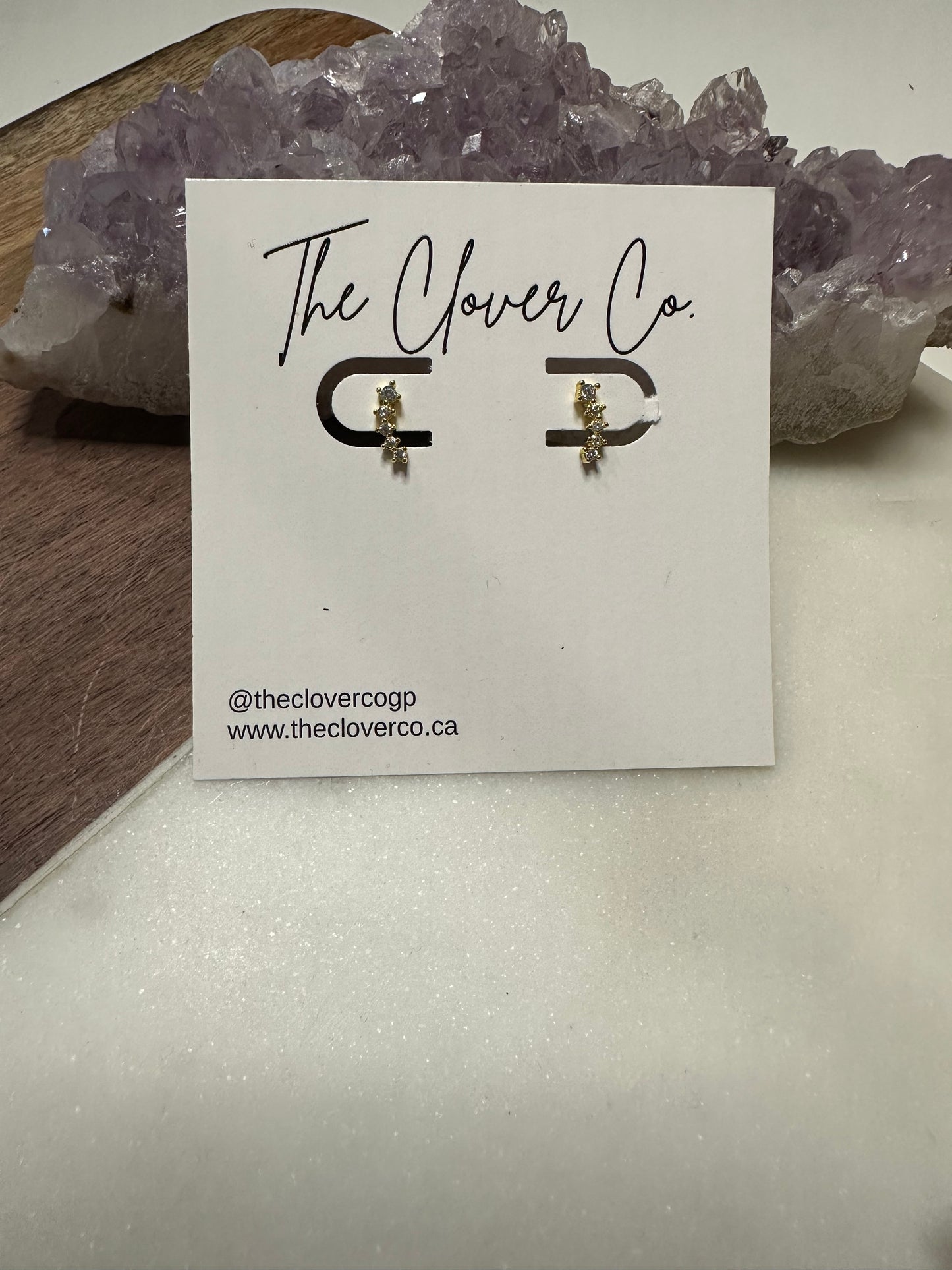 Crystal Crawler Earrings