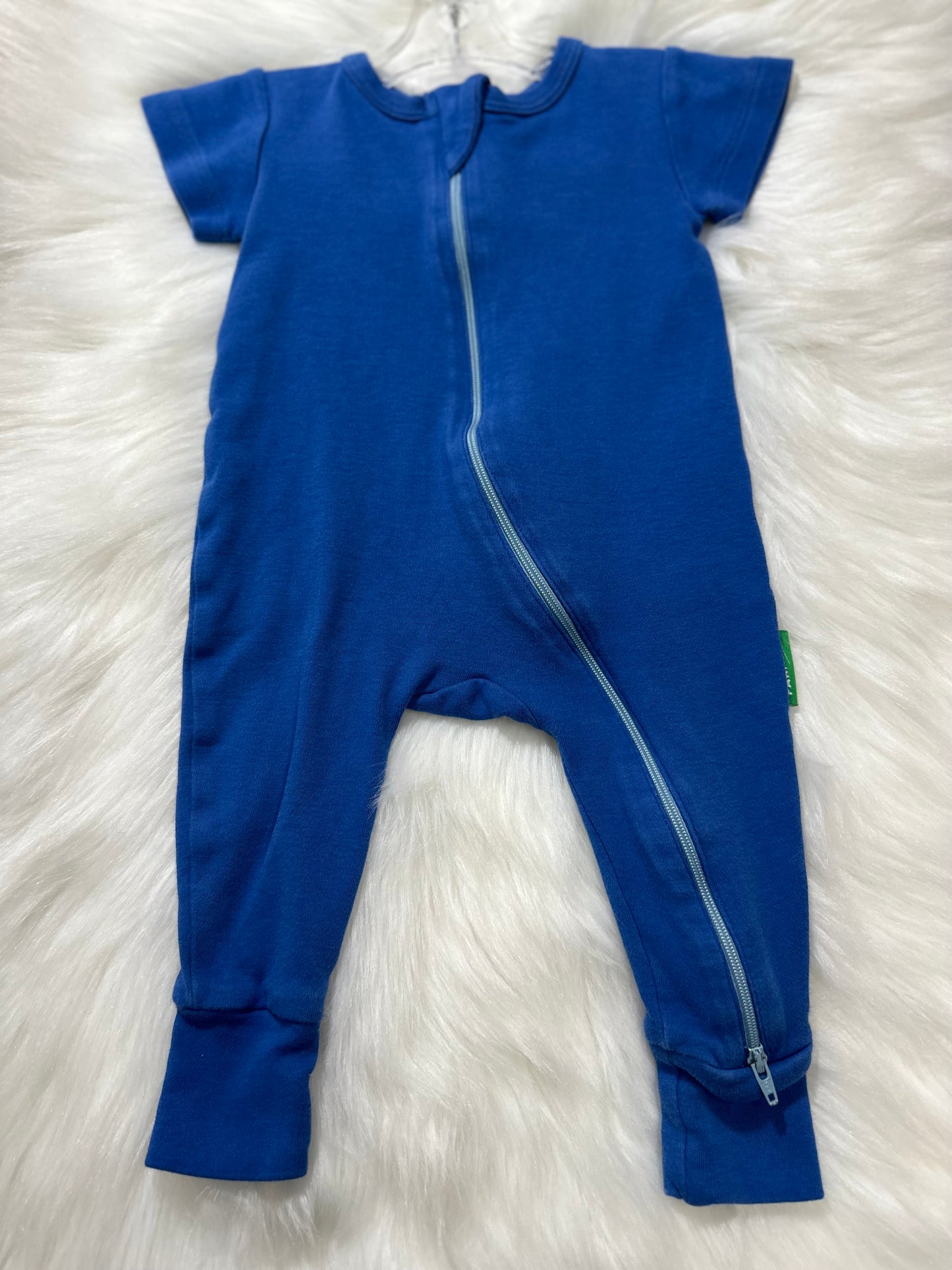 Blue Romper 3-6