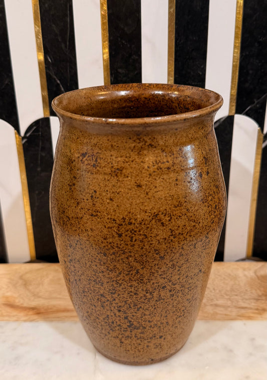 Pottery Vase or Utensil holder