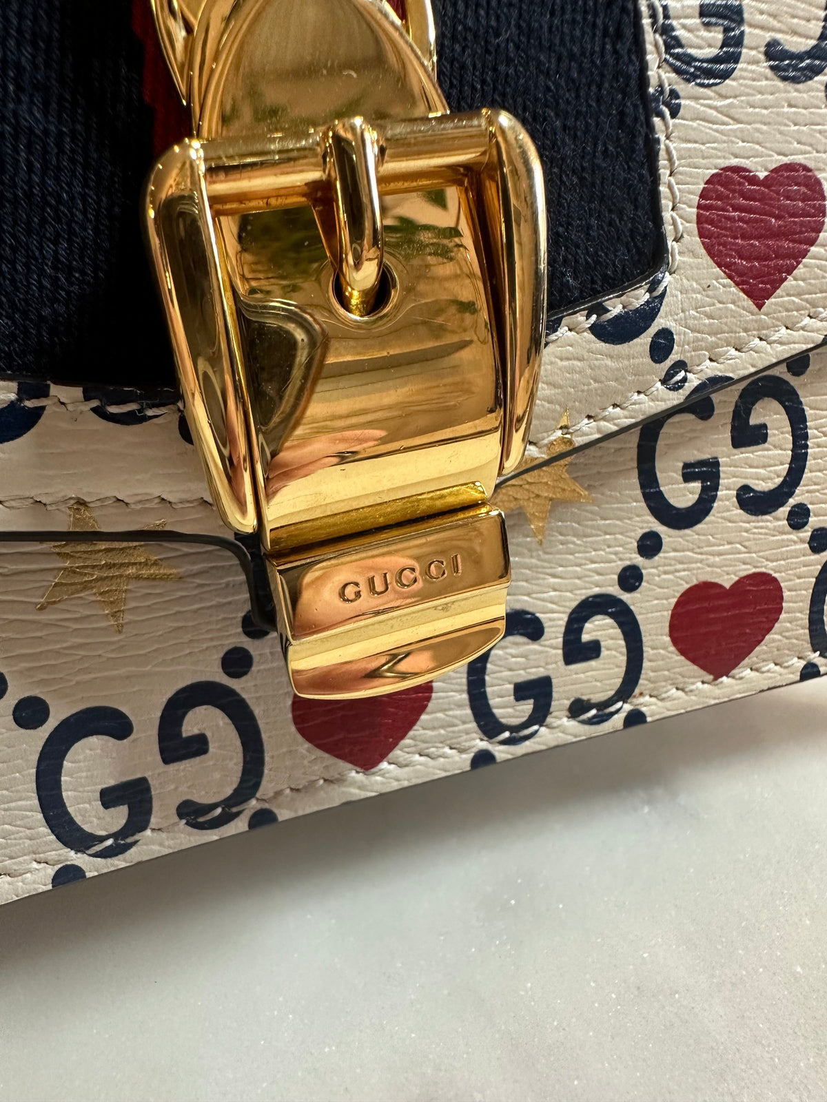 Gucci Mini Sylvie Heart Bag