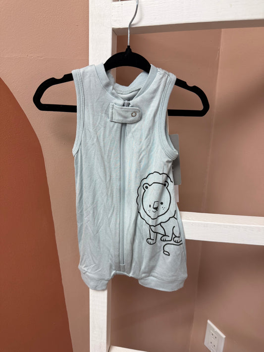 Silkberry Baby Sleeveless Romper NWT - Size NB/3 Months