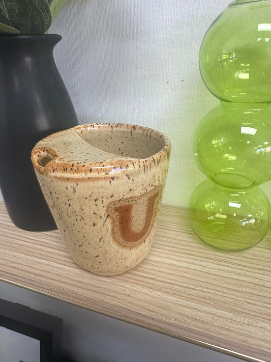 Tulie Pottery Travel Mug - Horseshoe