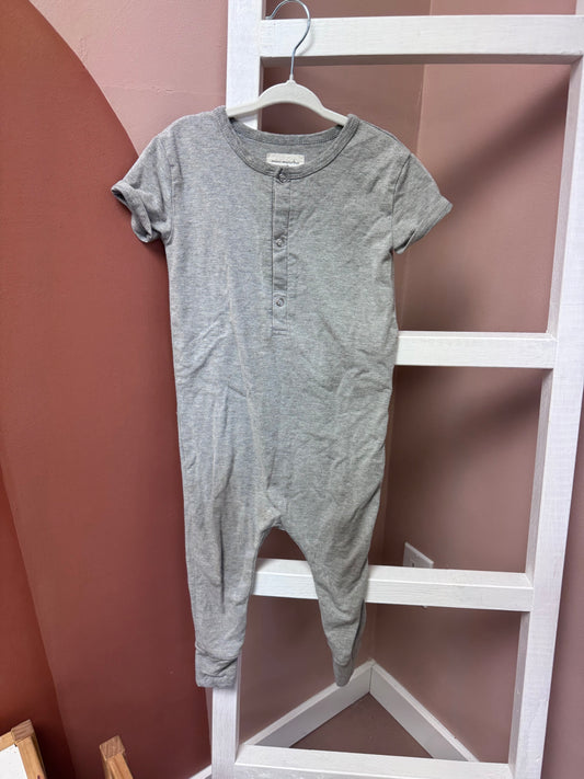 Mini Mioche Grey Romper - Size 1/2T