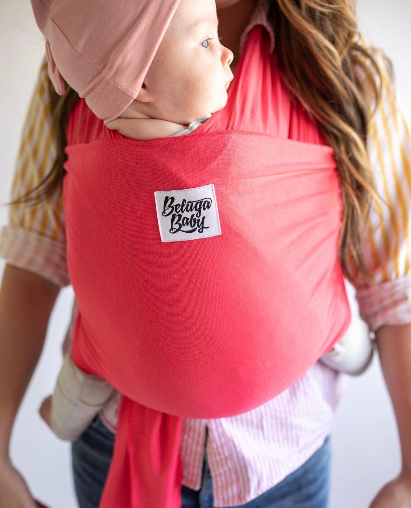 Beluga Baby Wrap Flamingo Pink