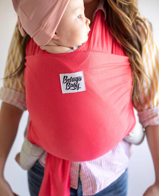 Beluga Baby Wrap Flamingo Pink