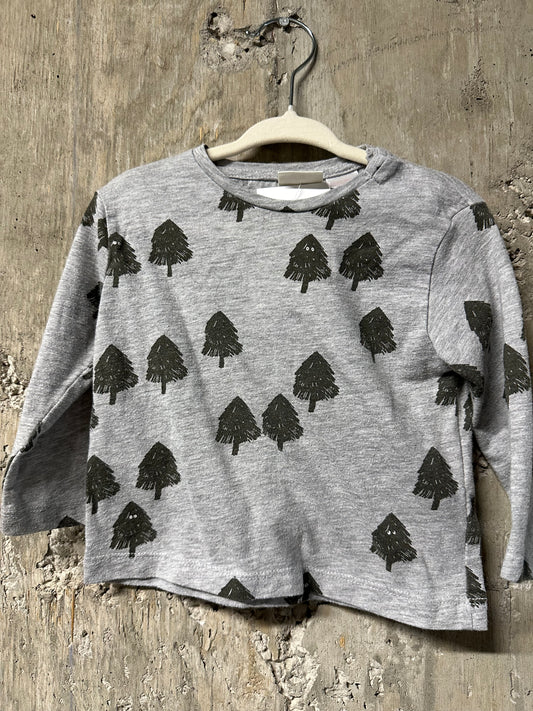 Zara Long Sleeve Top Sz 6/9m