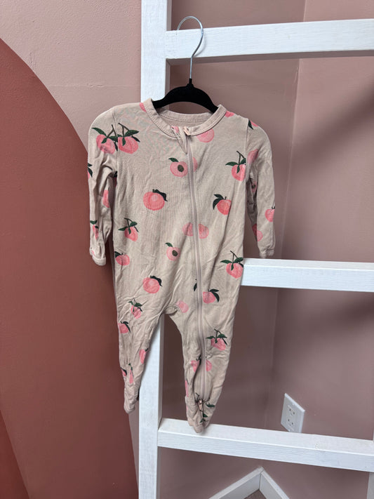 Kyte Baby Peach Sleeper - Size 6/12 Months