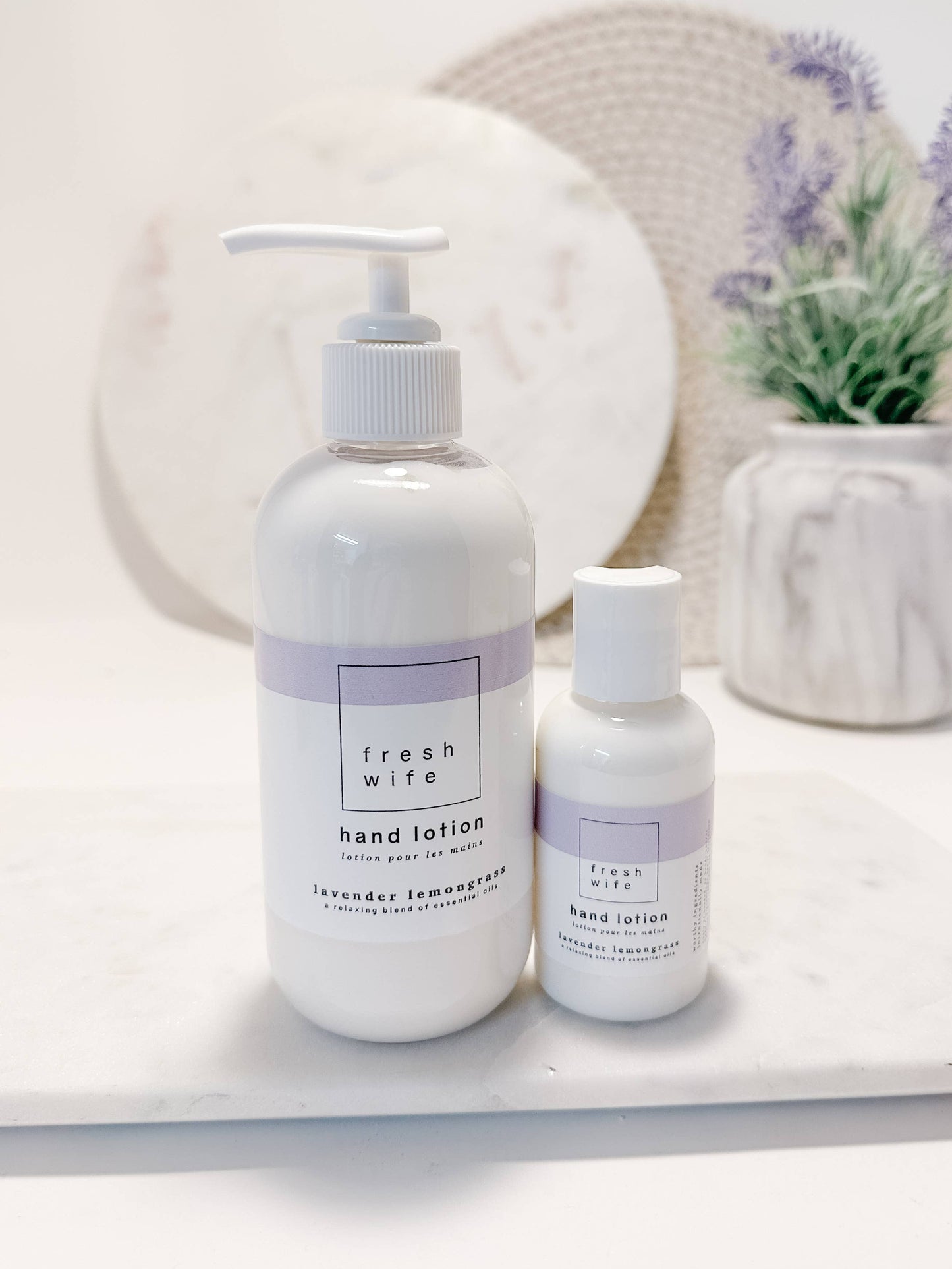 The Fresh Wife Soap Company - Lavender Lemongrass Hand Lotion - Mini