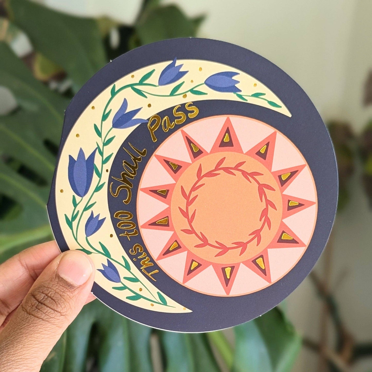 Nabeela Rumi - This too shall pass card