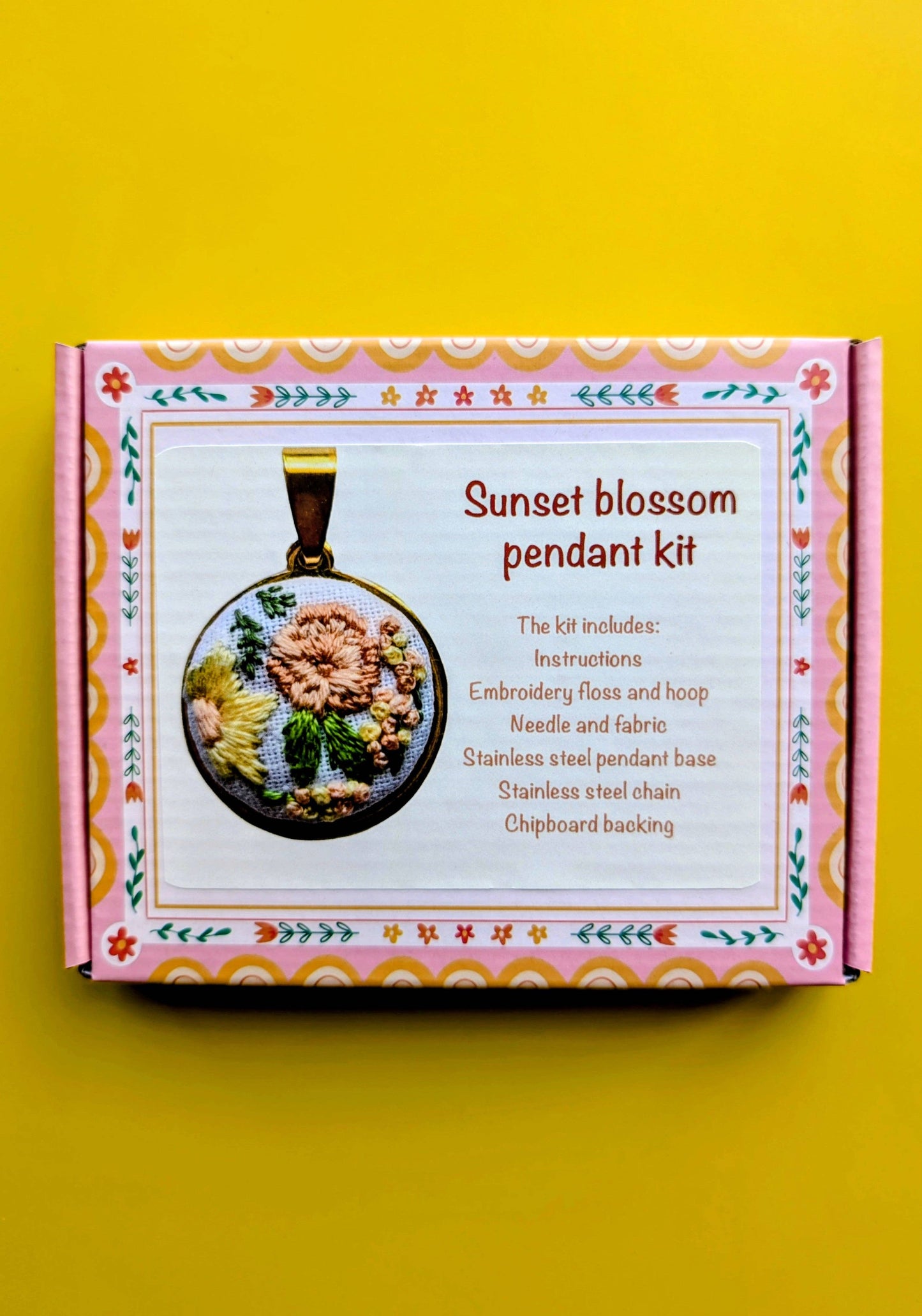 Nabeela Rumi - Sunset Blossom Pendant Kit
