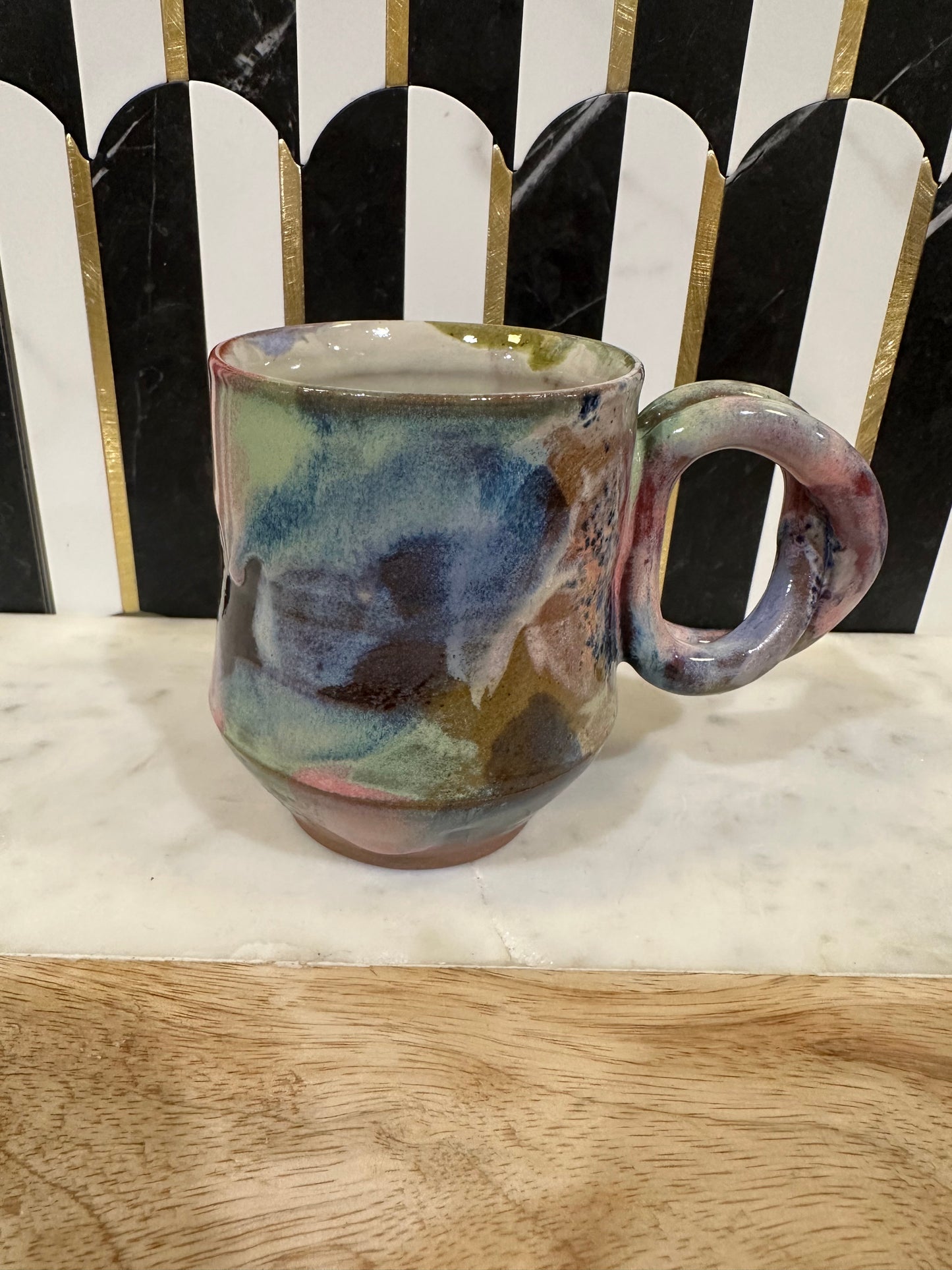 Merc Pottery Mug 8oz (B)