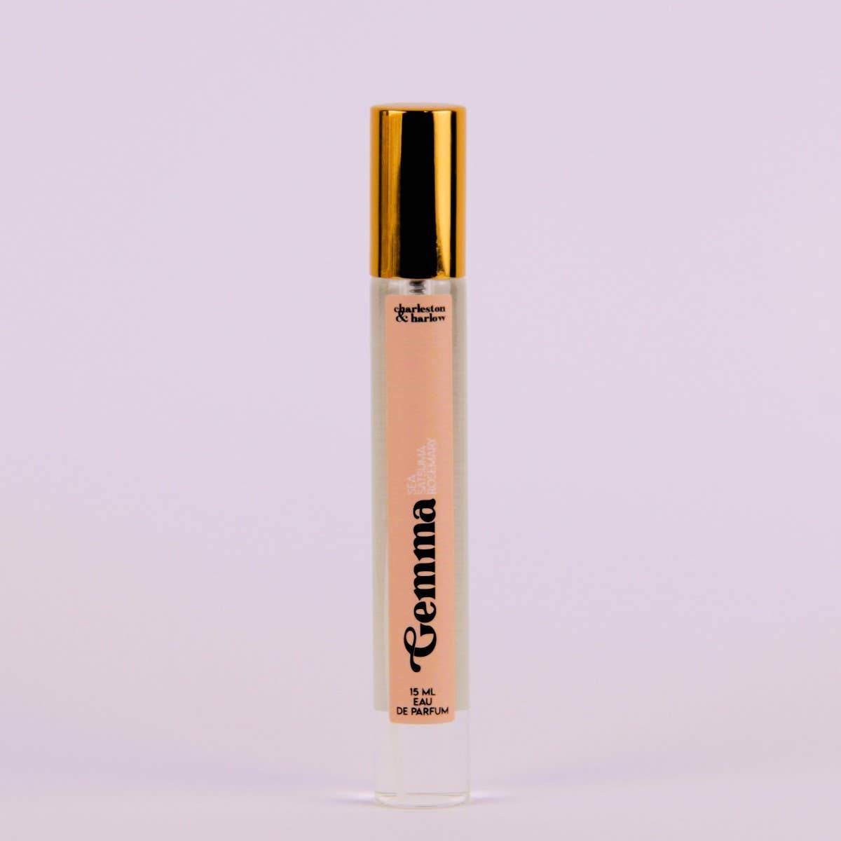 Charleston & Harlow Candle Co. - Gemma Perfume Fragrance Unisex 15mL Travel Size