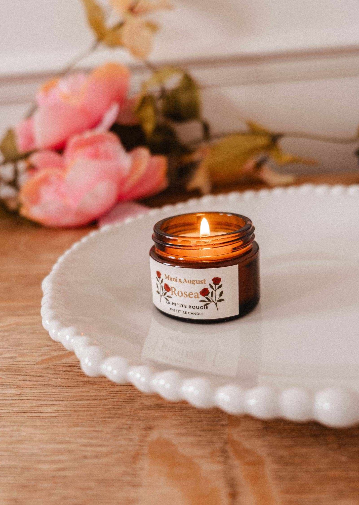 Mimi & August - Rosea – 2 oz Soy Candle: 2 oz