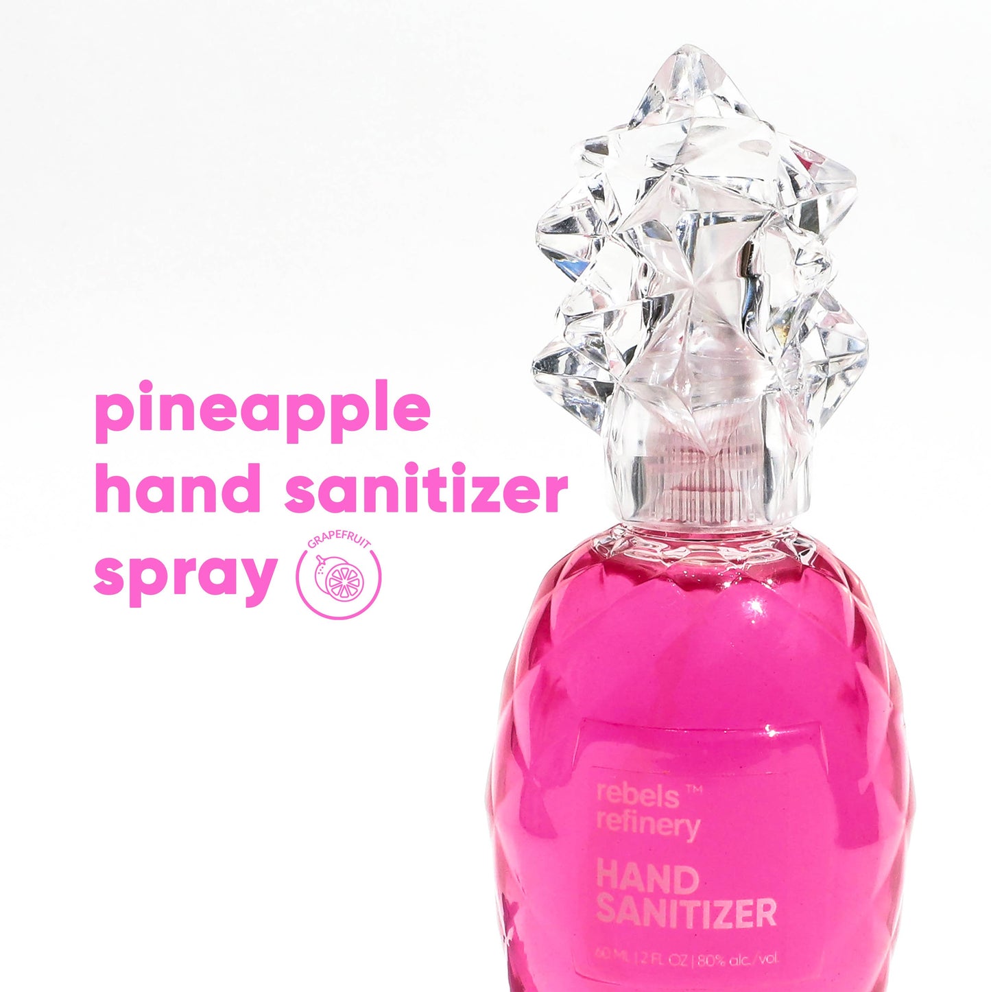 Rebels Refinery - Pink Wildberry Pineapple Hand Sanitizer
