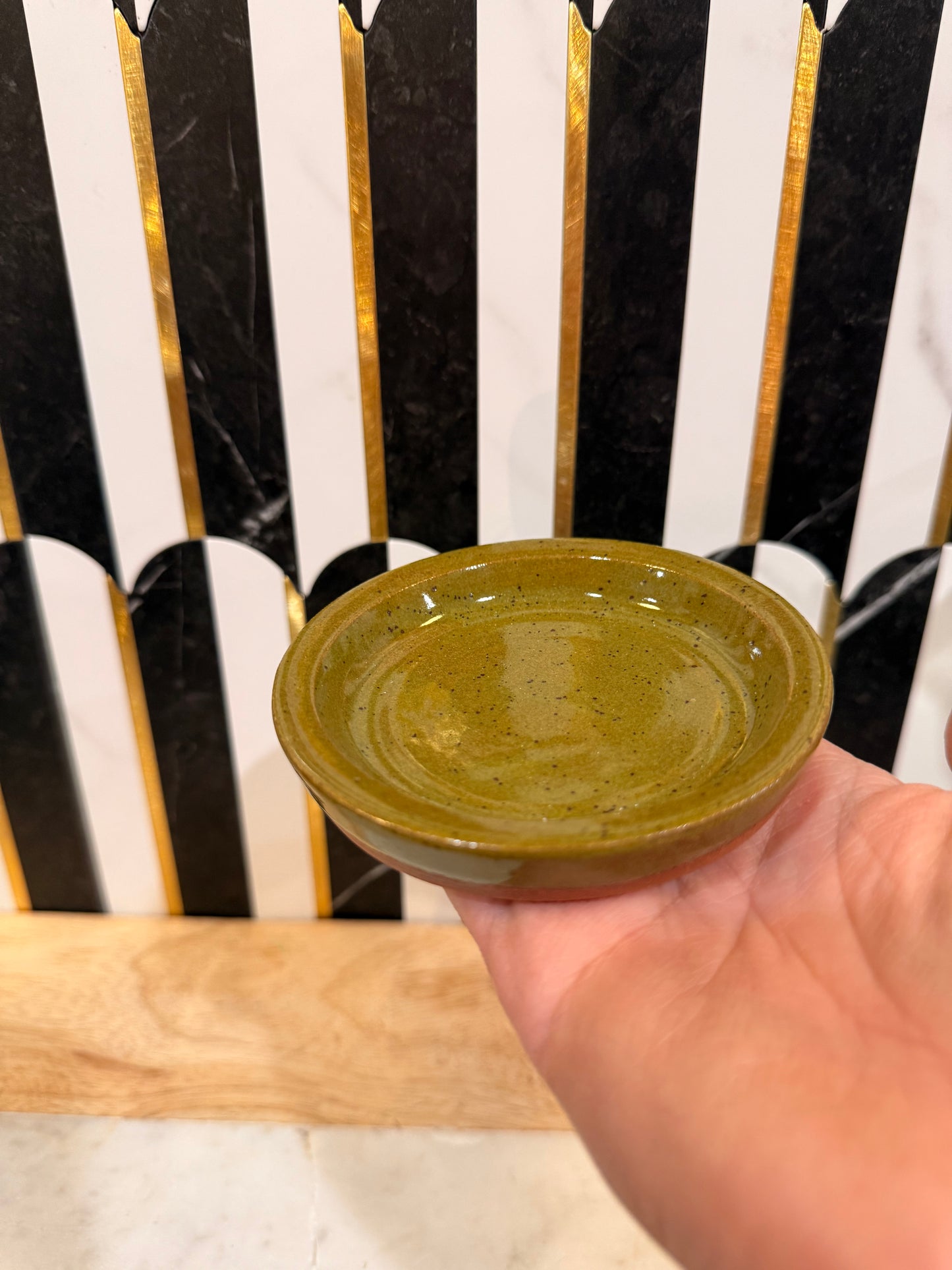 Pottery Trinket Tray by Merc