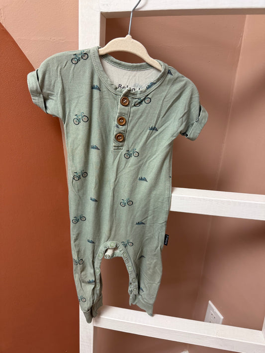 Belan.J Bamboo Tshirt Romper - Size 3/6 Months