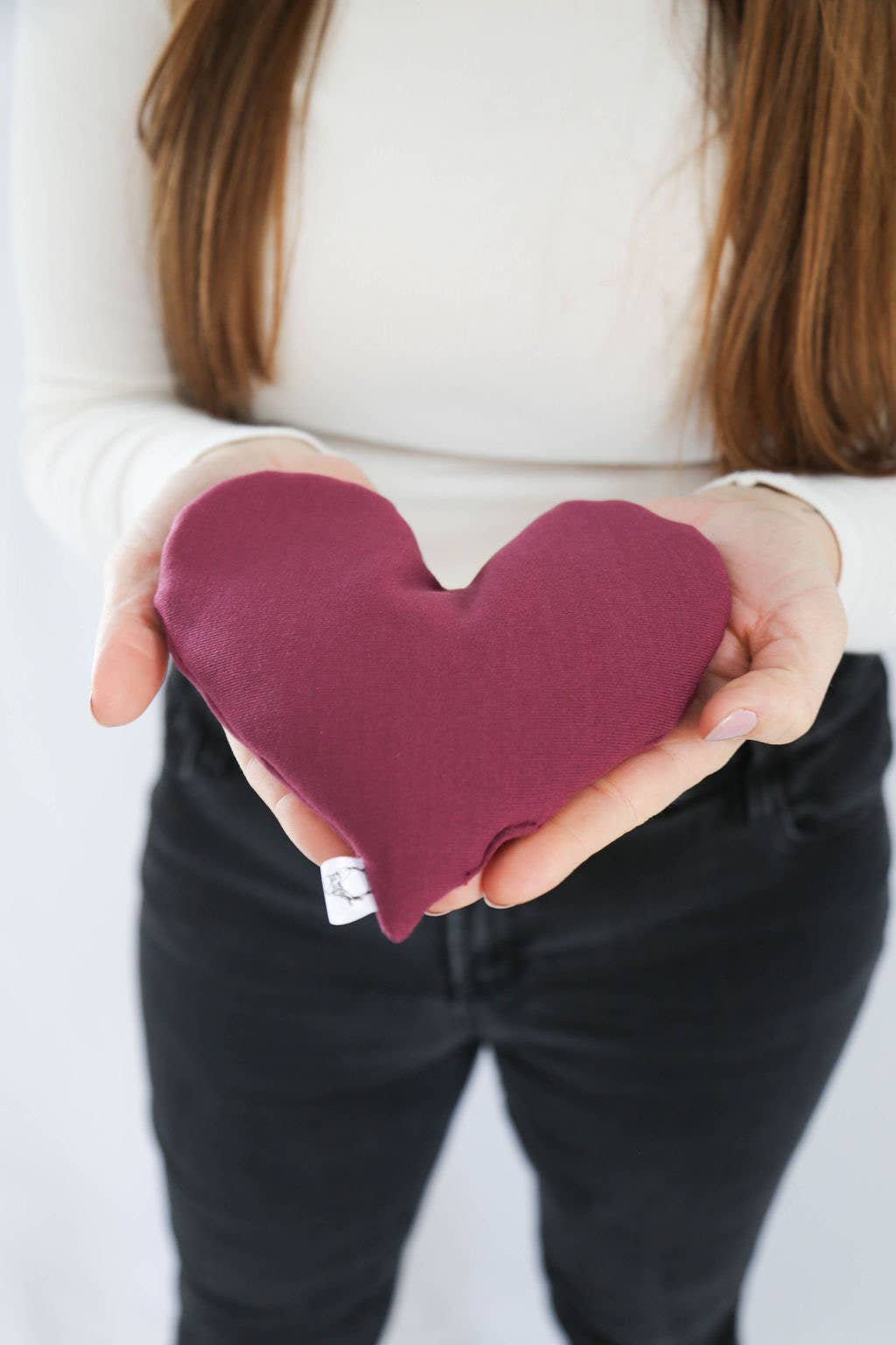 Created Mother - Heart shaped Hot/Cold Therapy Pack: Wheat