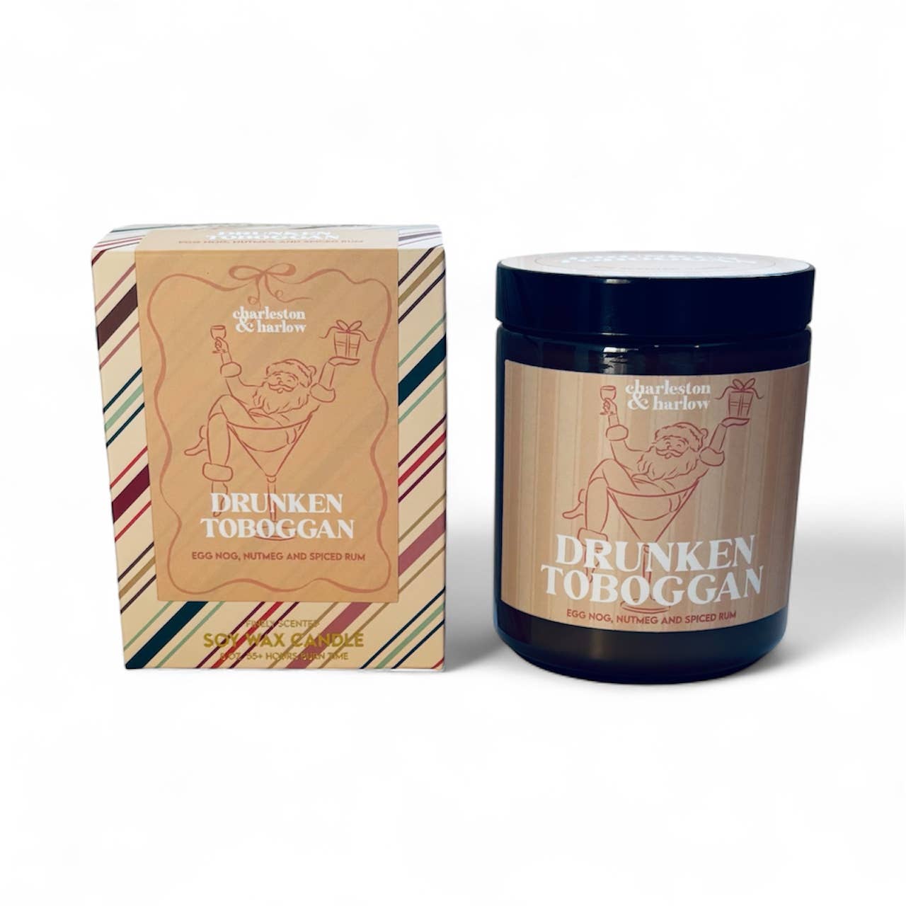 Charleston & Harlow Candle Co. - *HOLIDAY* Drunken Toboggan Soy Wax