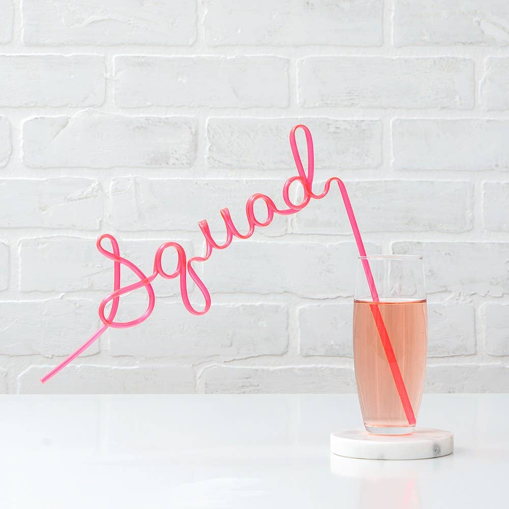 Weddingstar Inc. - Bachelorette Party Silly Straw - Squad