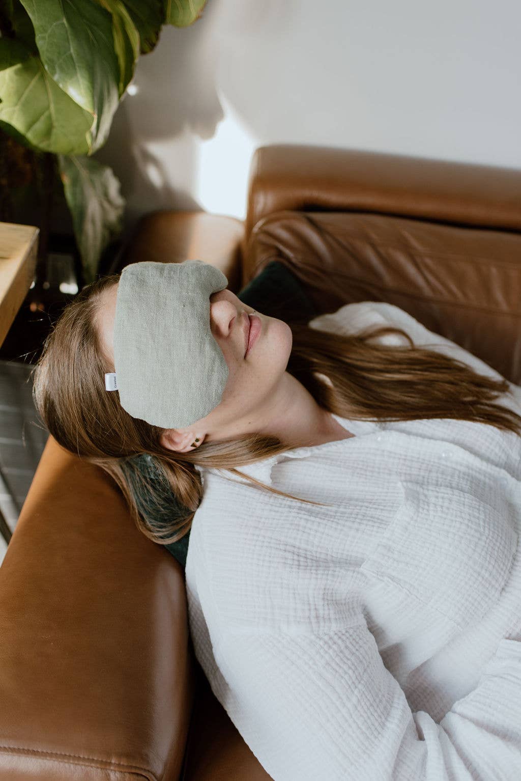Created Mother - Hot/Cold Therapy Eye Masks: Ruby / Wheat