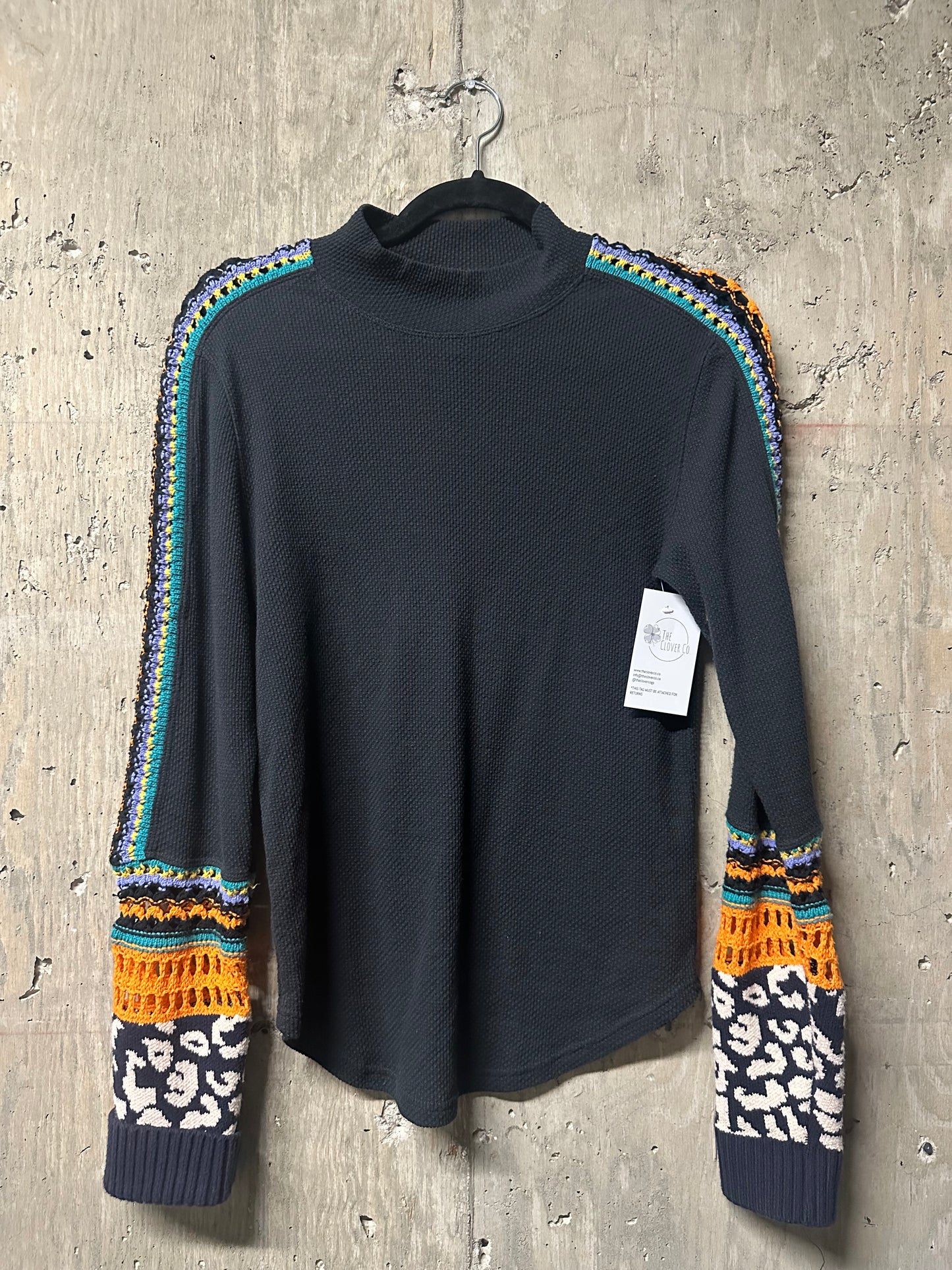 Free People Switch It Up Top Sz L