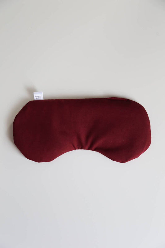 Created Mother - Hot/Cold Therapy Eye Masks: Ruby / Wheat