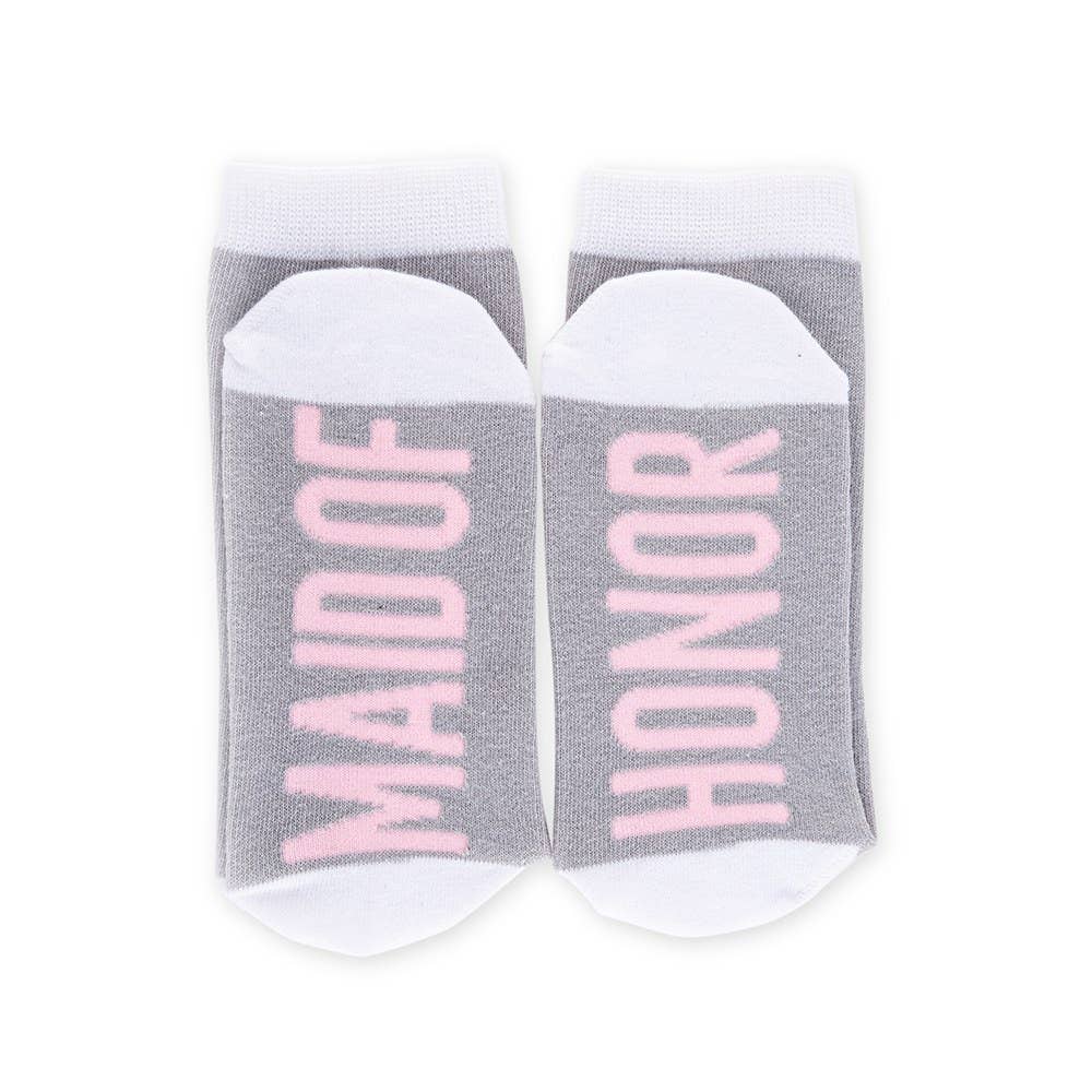 Weddingstar Inc. - Women’s Bridal Party Socks - Maid Of Honor