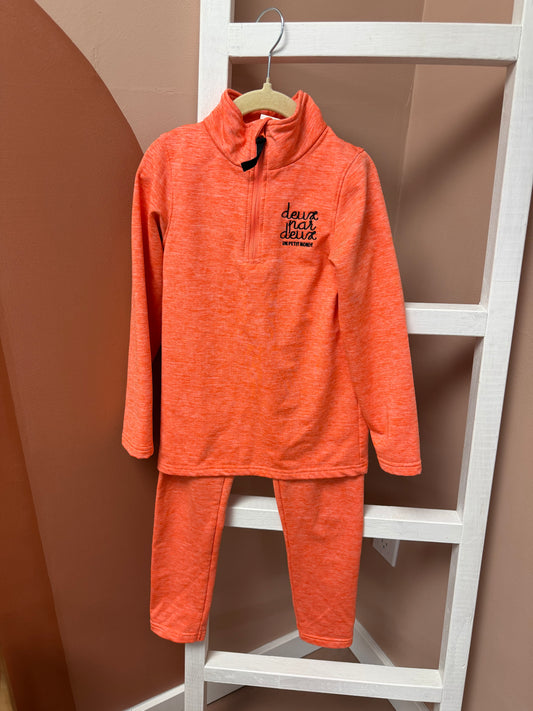Deux Par Deux Two Piece Suit - Size 6/7Yr