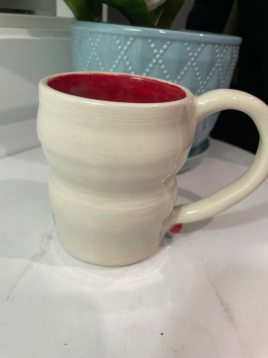 Pottery Mug - Red