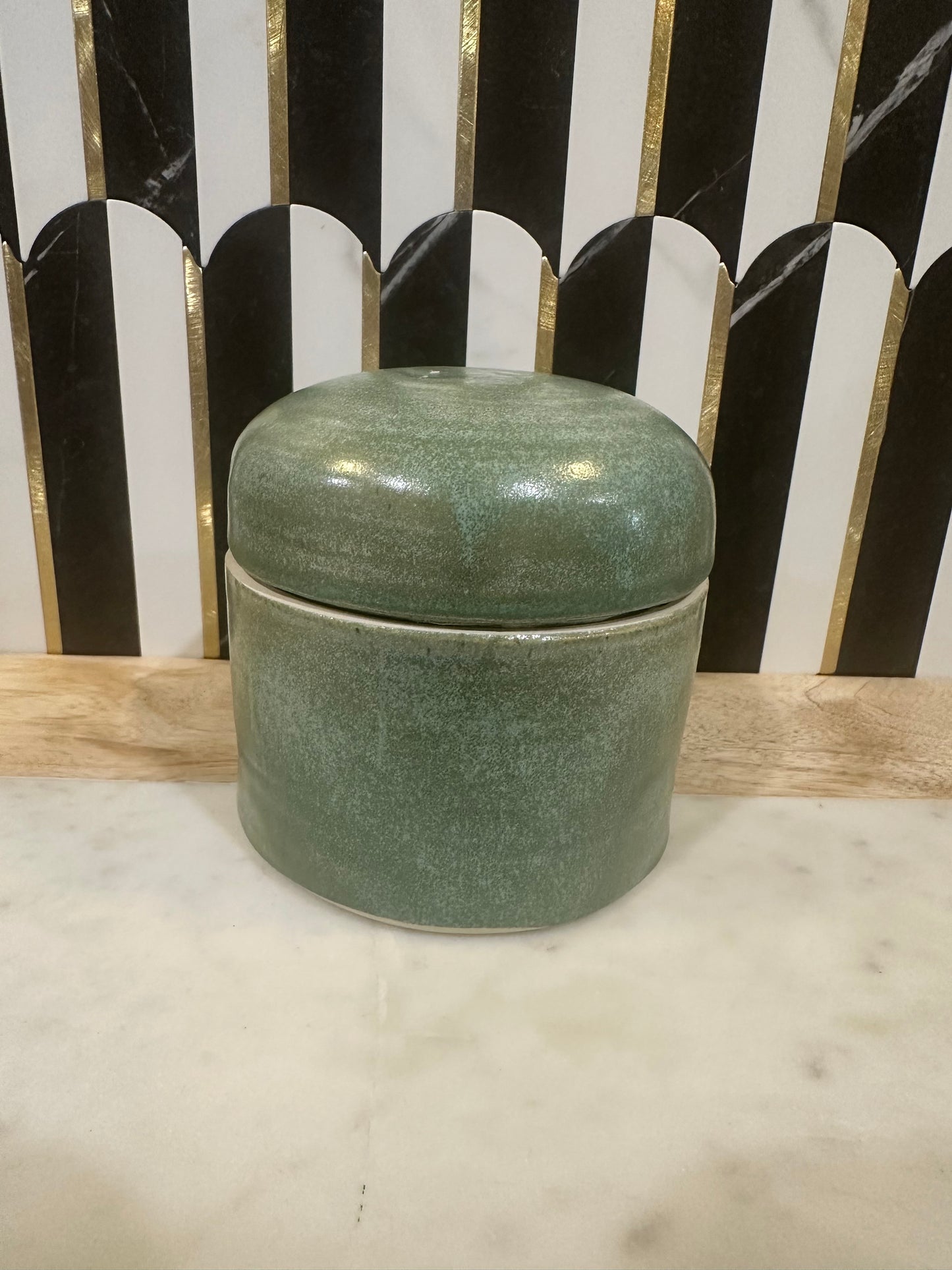 Pottery Storage Container