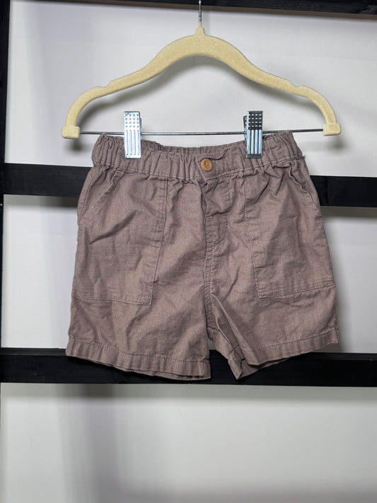 H&M Linen Short - 12/18 Month