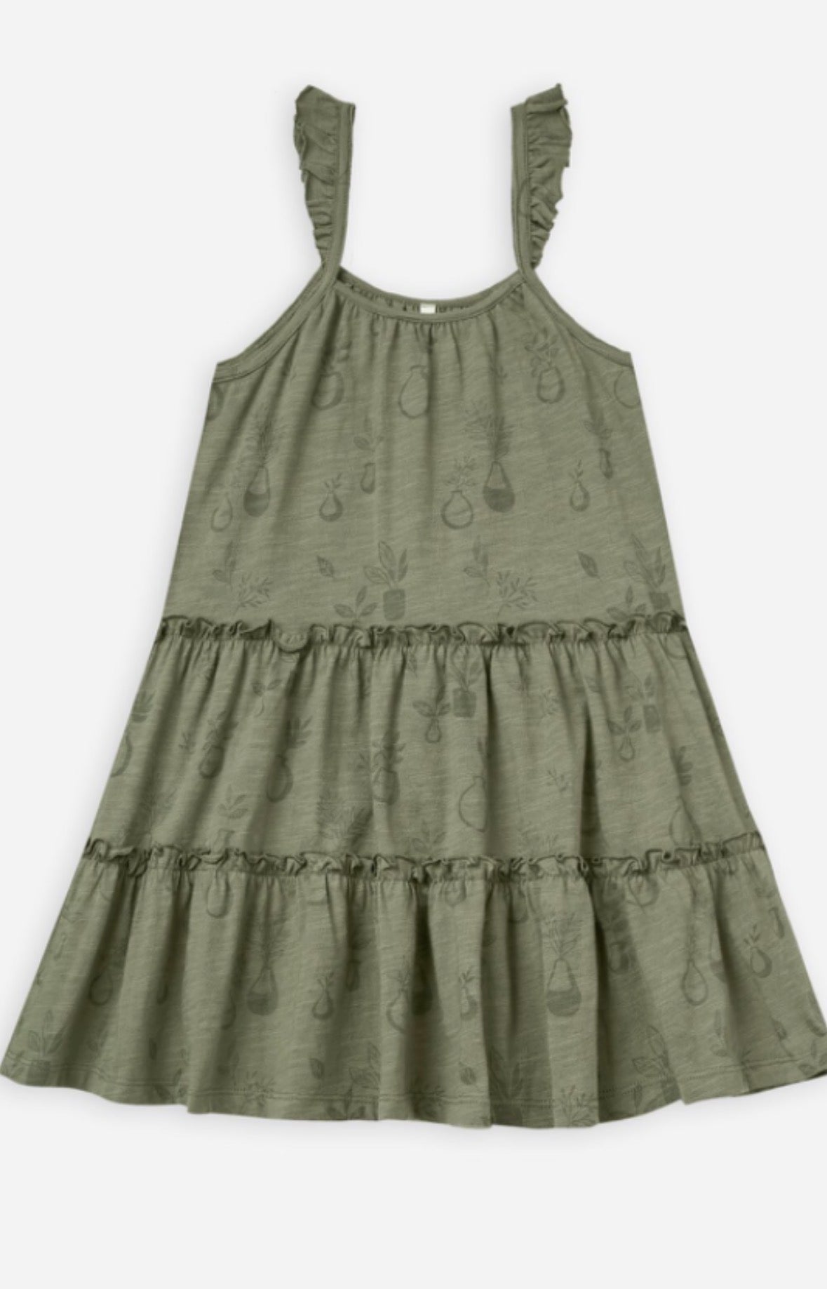 Women’s Rylee and Cru Potted Plants Dress Sz L