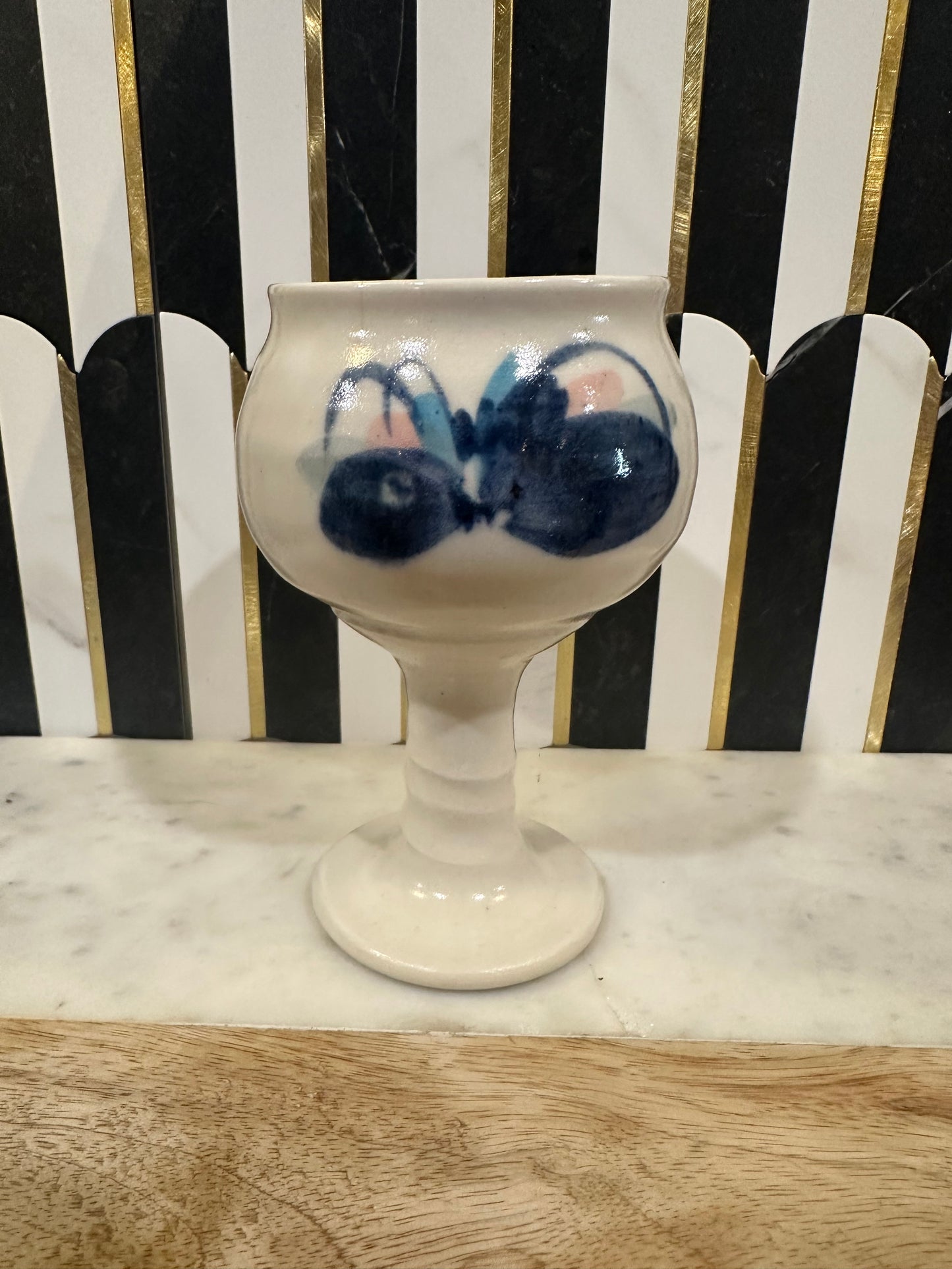 Pottery Goblet