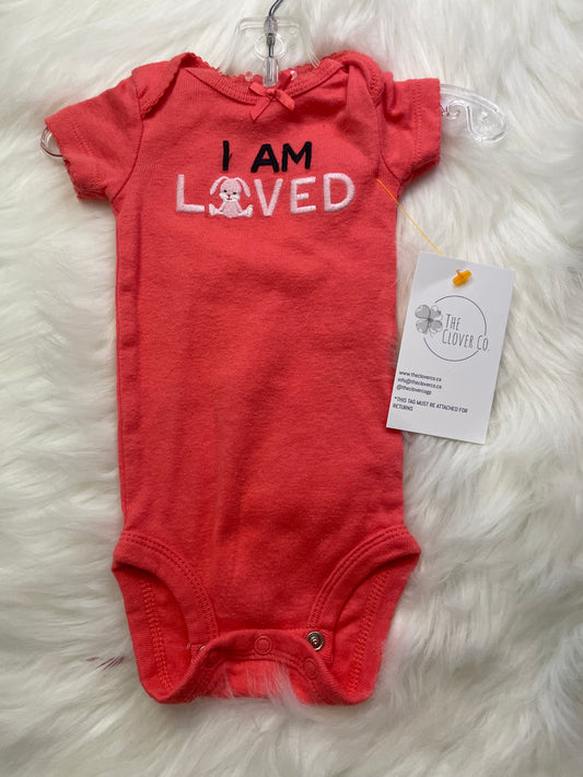 I am Loved Onesie NB