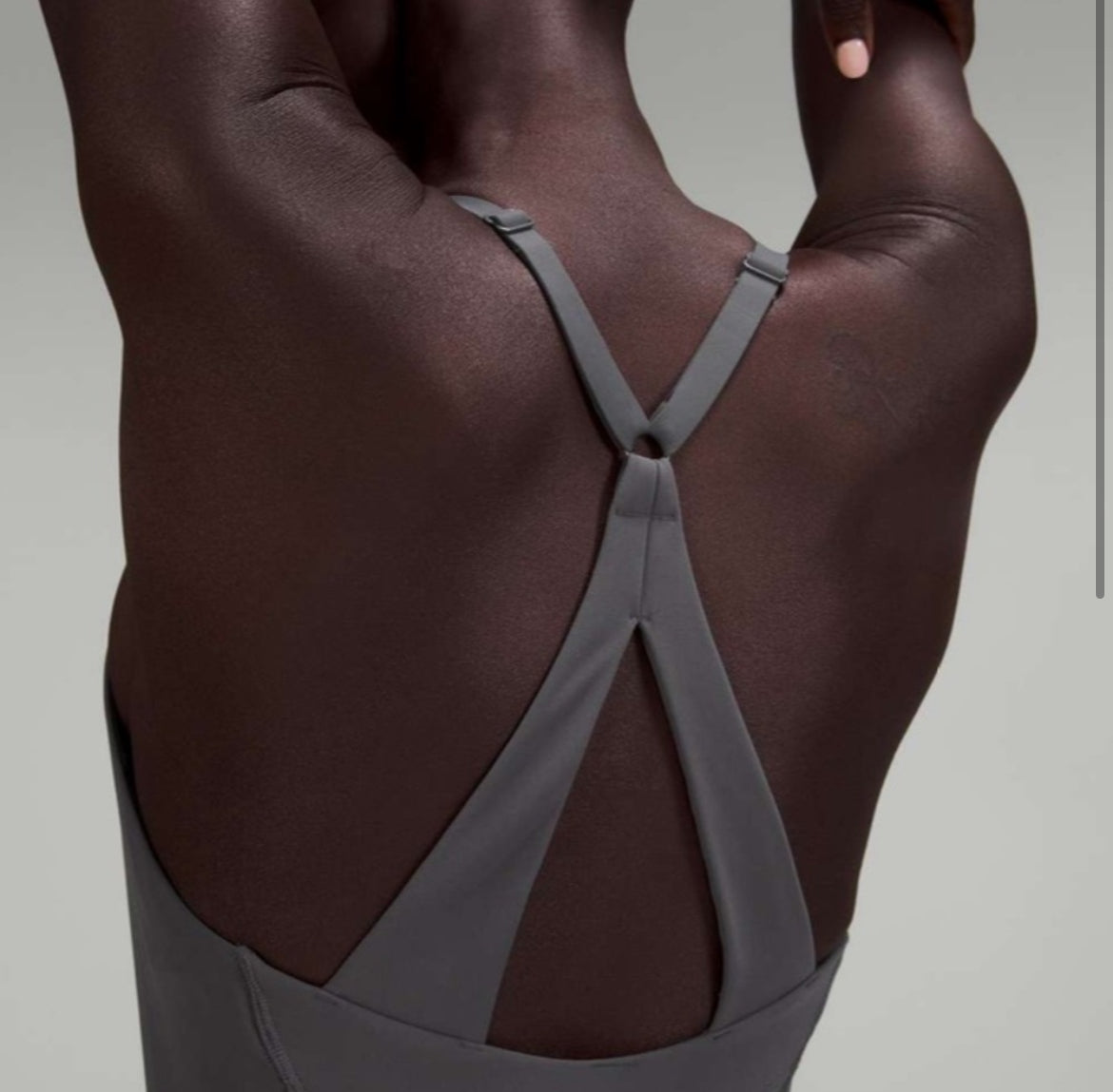 Lululemon lab Nulux and Mesh One-Piece 8" Anchor Sz 8