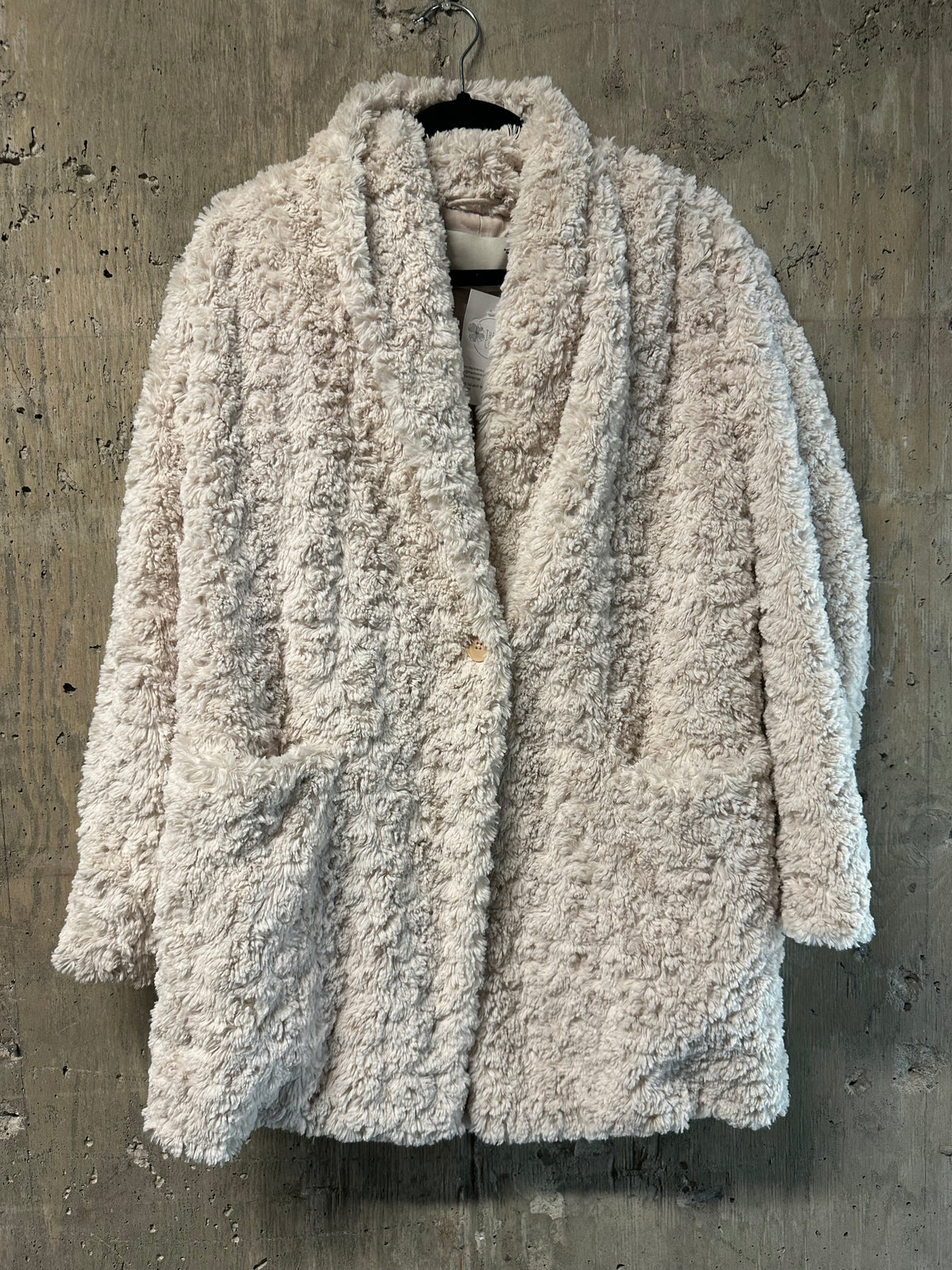 Wilfred Free Grete Sherpa Jacket Sz S