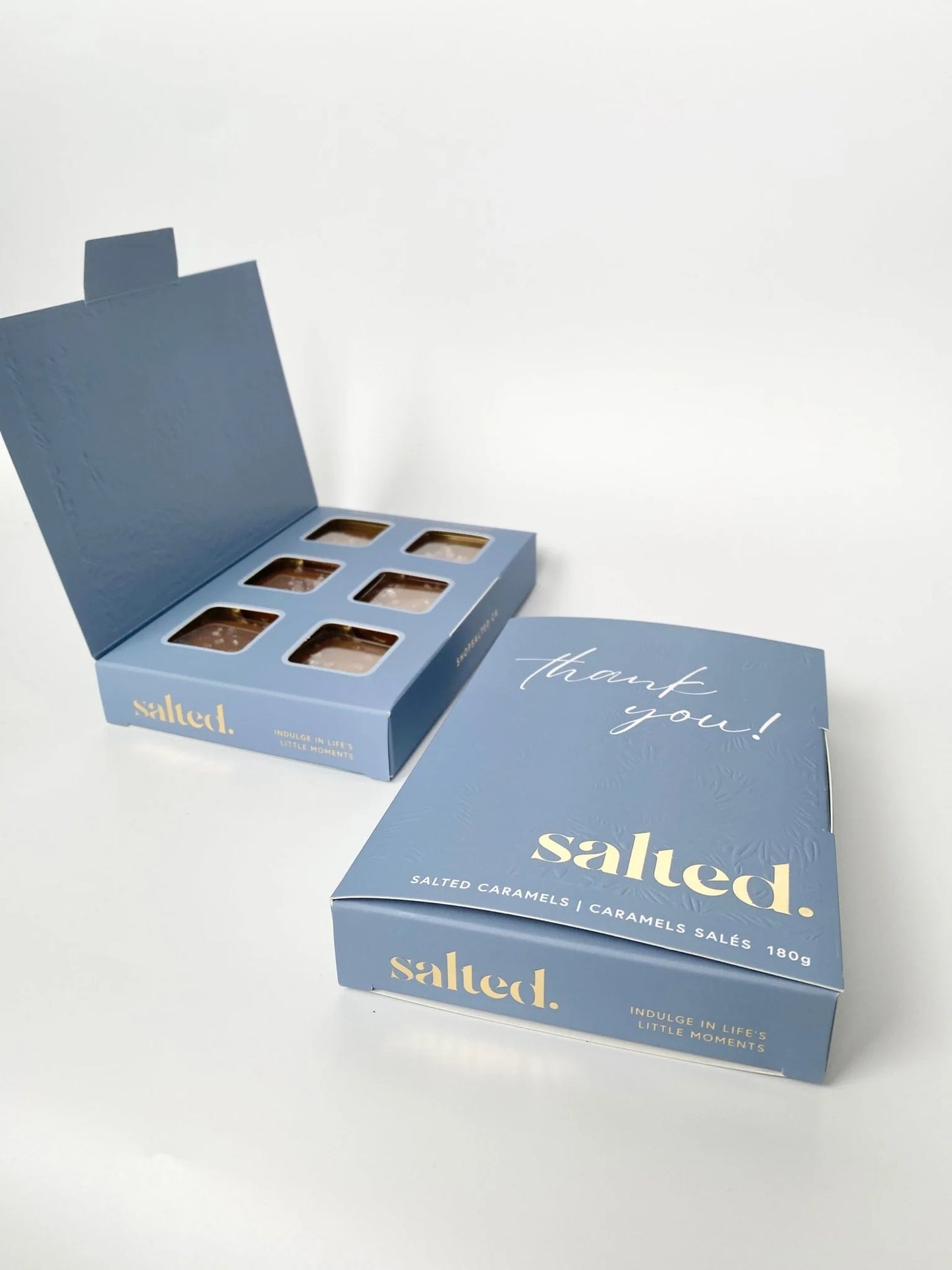 Salted Thank You Box - 6 Piece Card Box