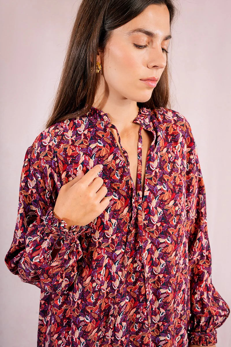 Molly Bracken Floral Top Sz 18