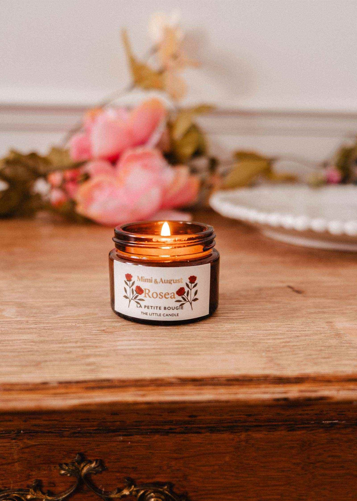 Mimi & August - Rosea – 2 oz Soy Candle: 2 oz