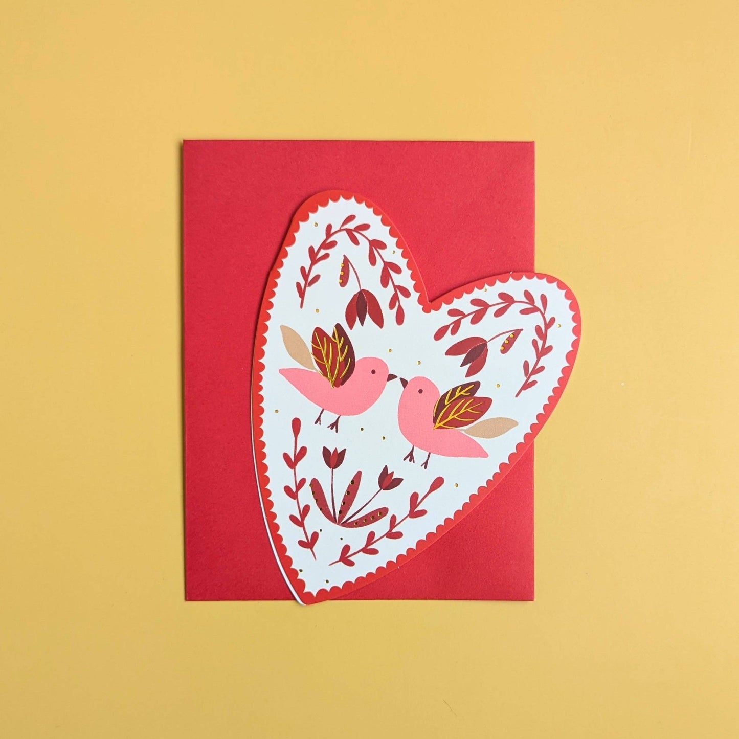 Nabeela Rumi - Love birds card