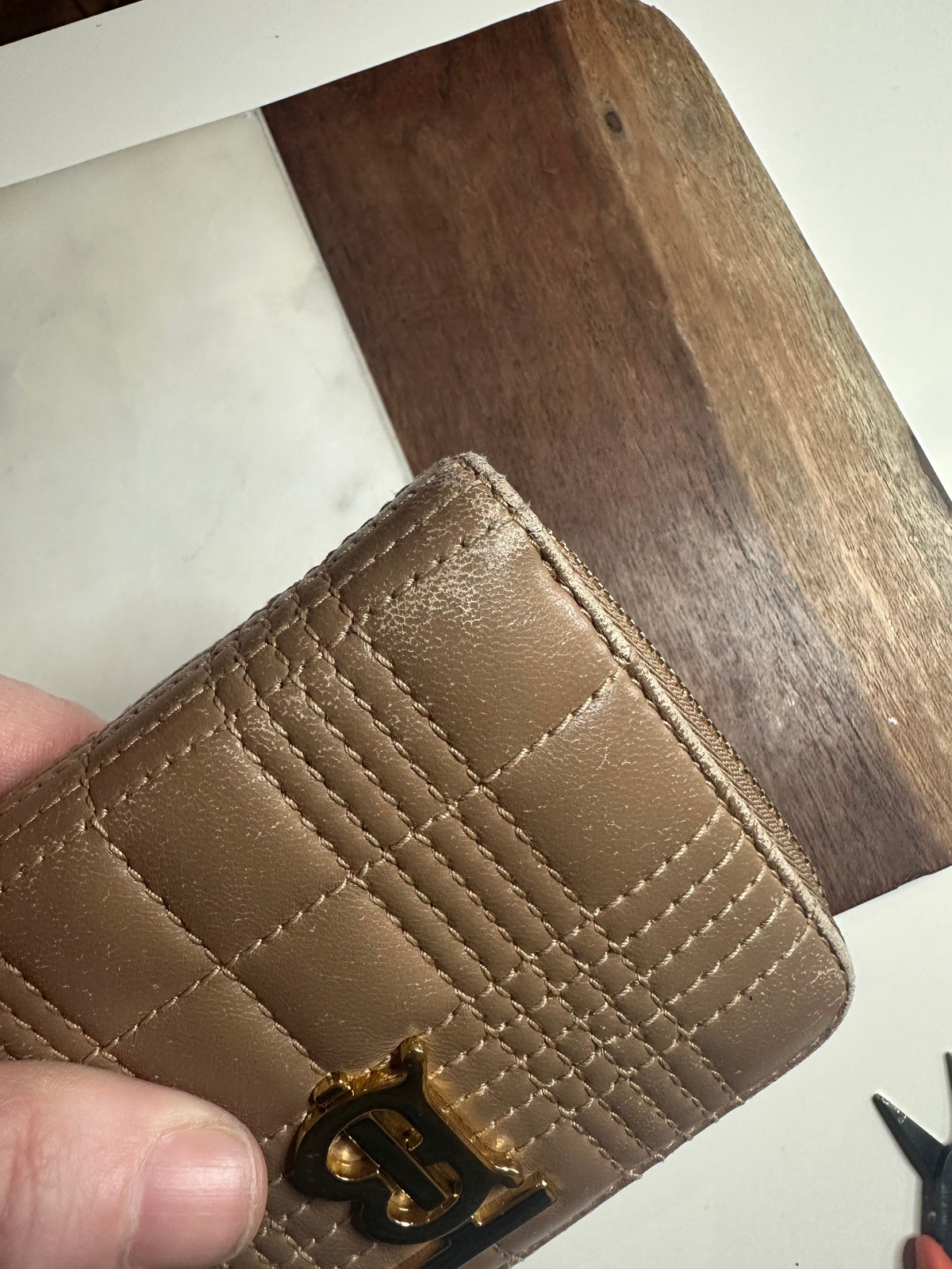 Burberry Lola Zip Around Wallet