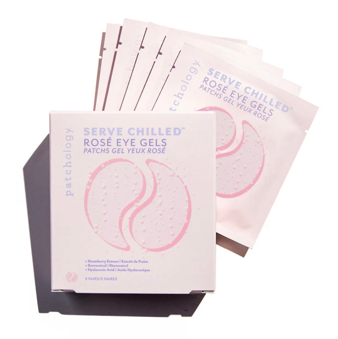 Patchology Serve Chilled Rosé Eye Gels 5 Pack