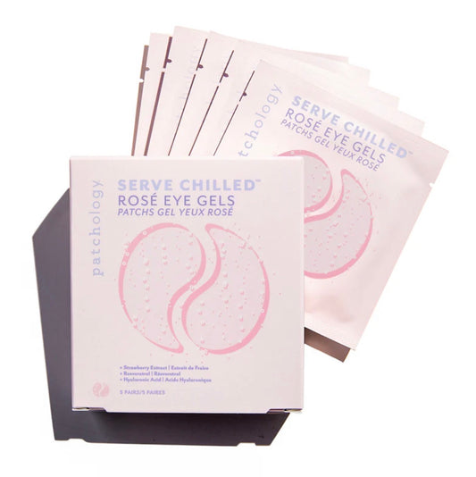 Patchology Serve Chilled Rosé Eye Gels 5 Pack
