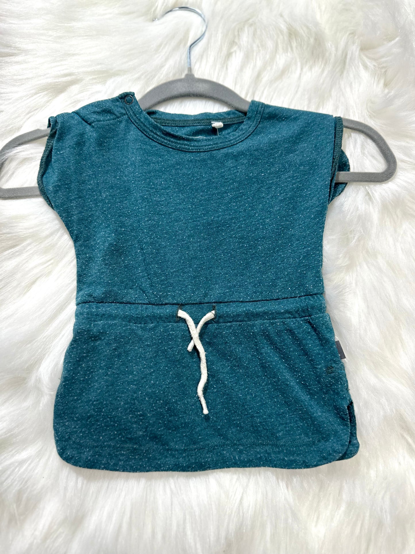 Teal Dress 3-6m