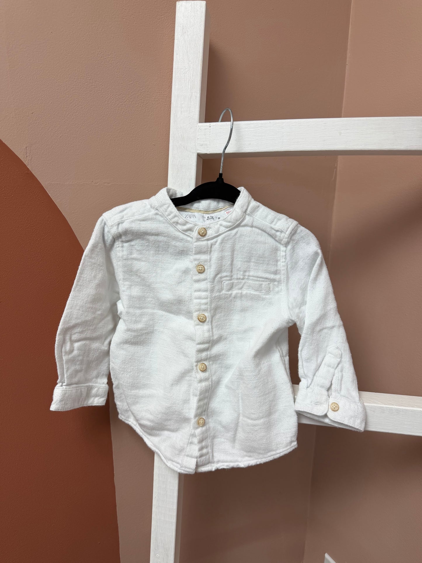 Zara Button Up Top - Size 9/12 Months